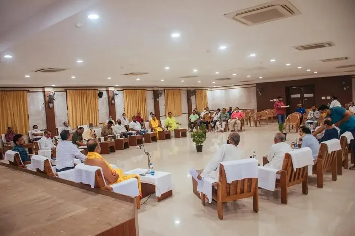 chhatisa nijog meeting 